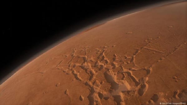 Volcán gigante "Noctis", fué descubierto en Marte.