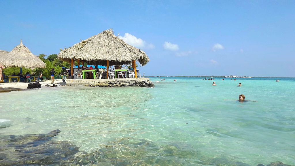 Playas de de la isla de Múcura. Caribe Colombiano 