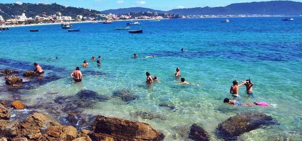 Playas de Bombas y Bombinhas