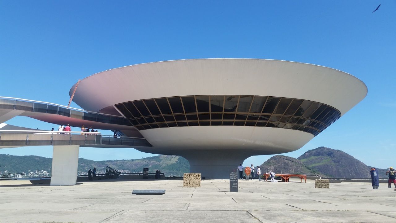 Museo de arte contemporáneo. Niteroi Brasil