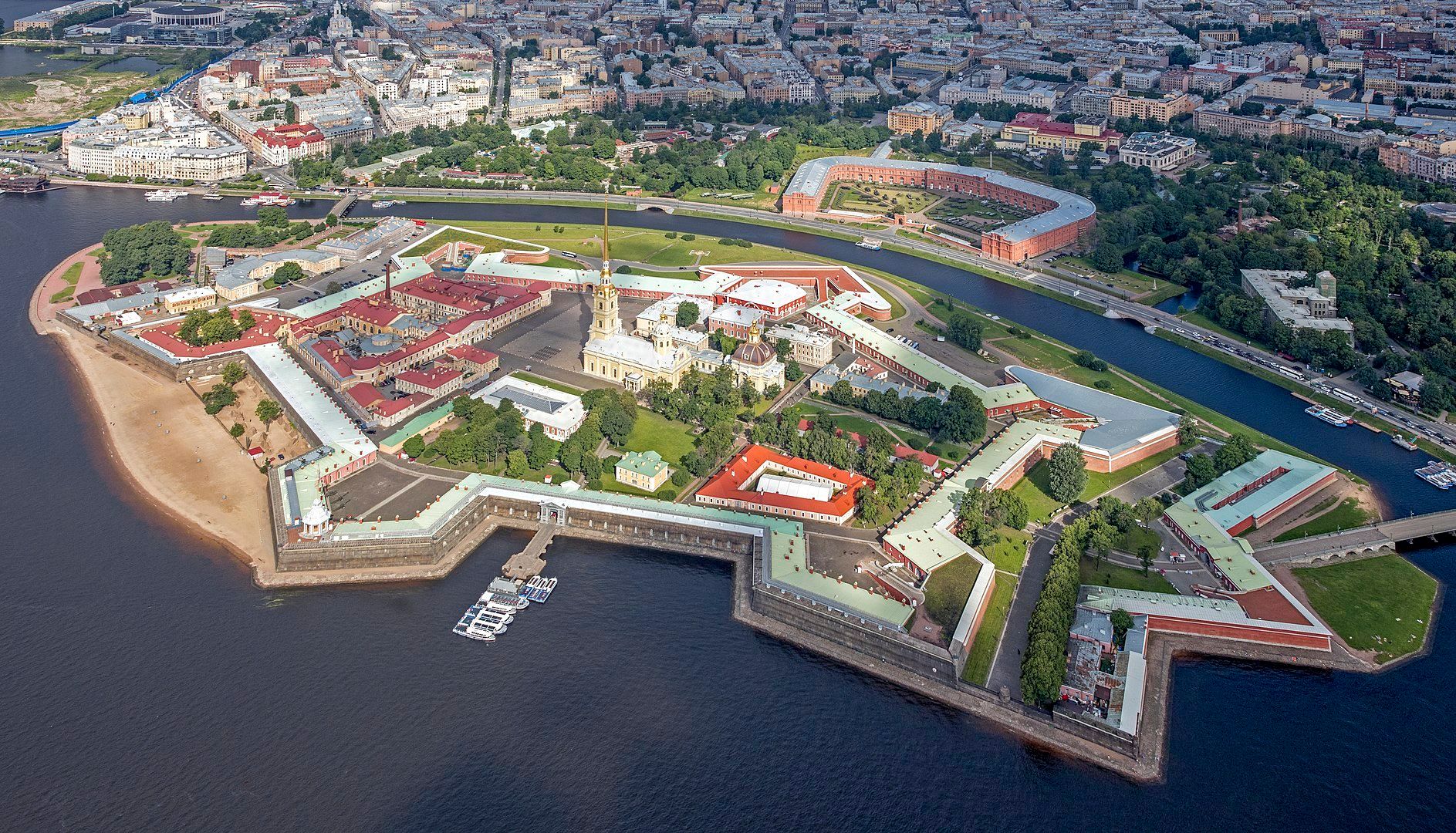 Fortaleza de San Pedro y San Pablo, San Petersburgo, Rusia