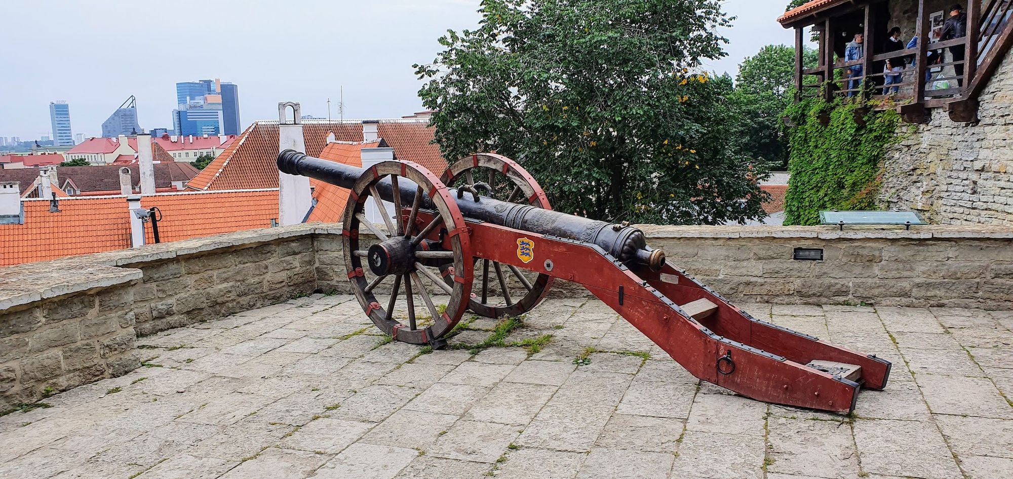 Defensas de la ciudad amurallada de Tallinn