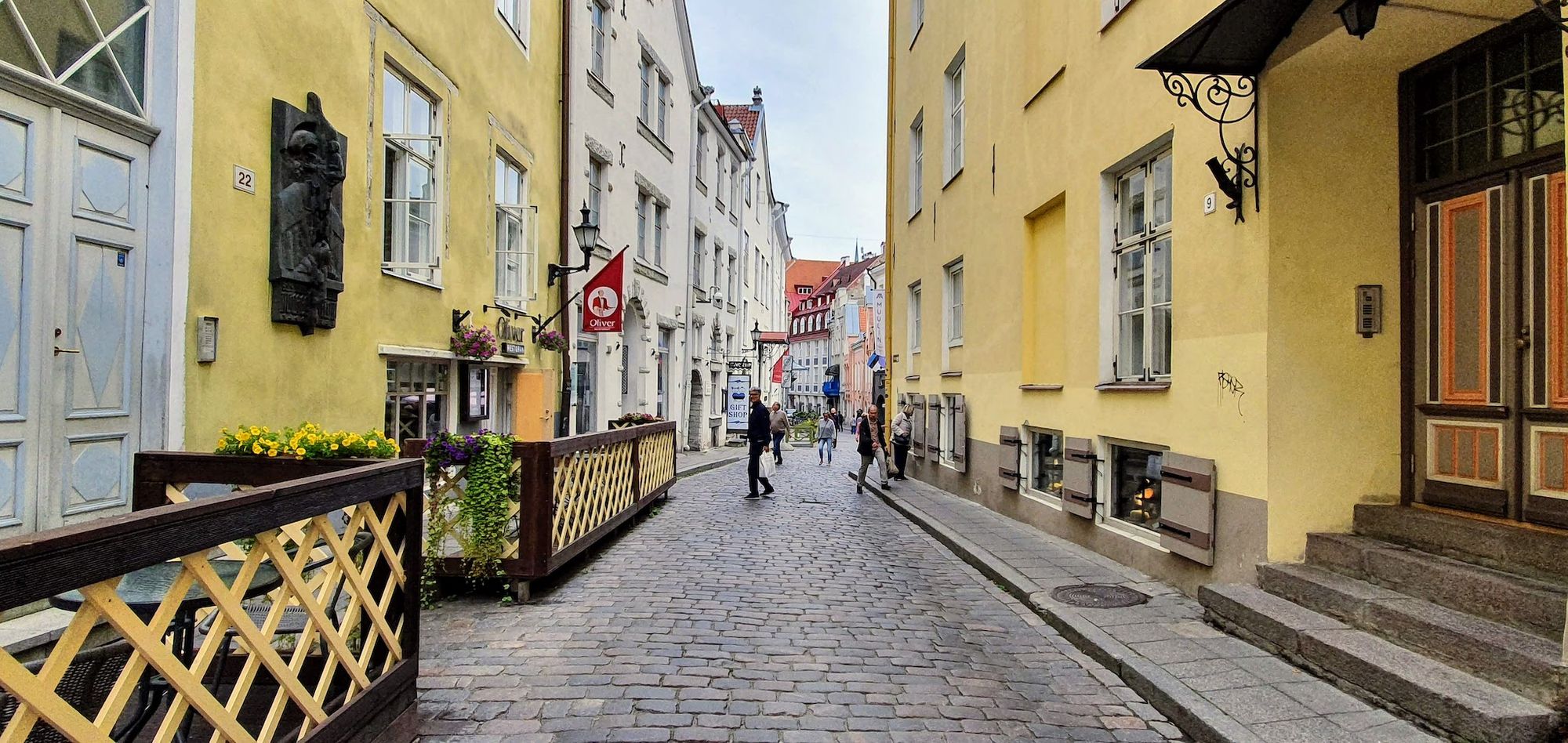 Perdiéndose en la calles de Tallinn