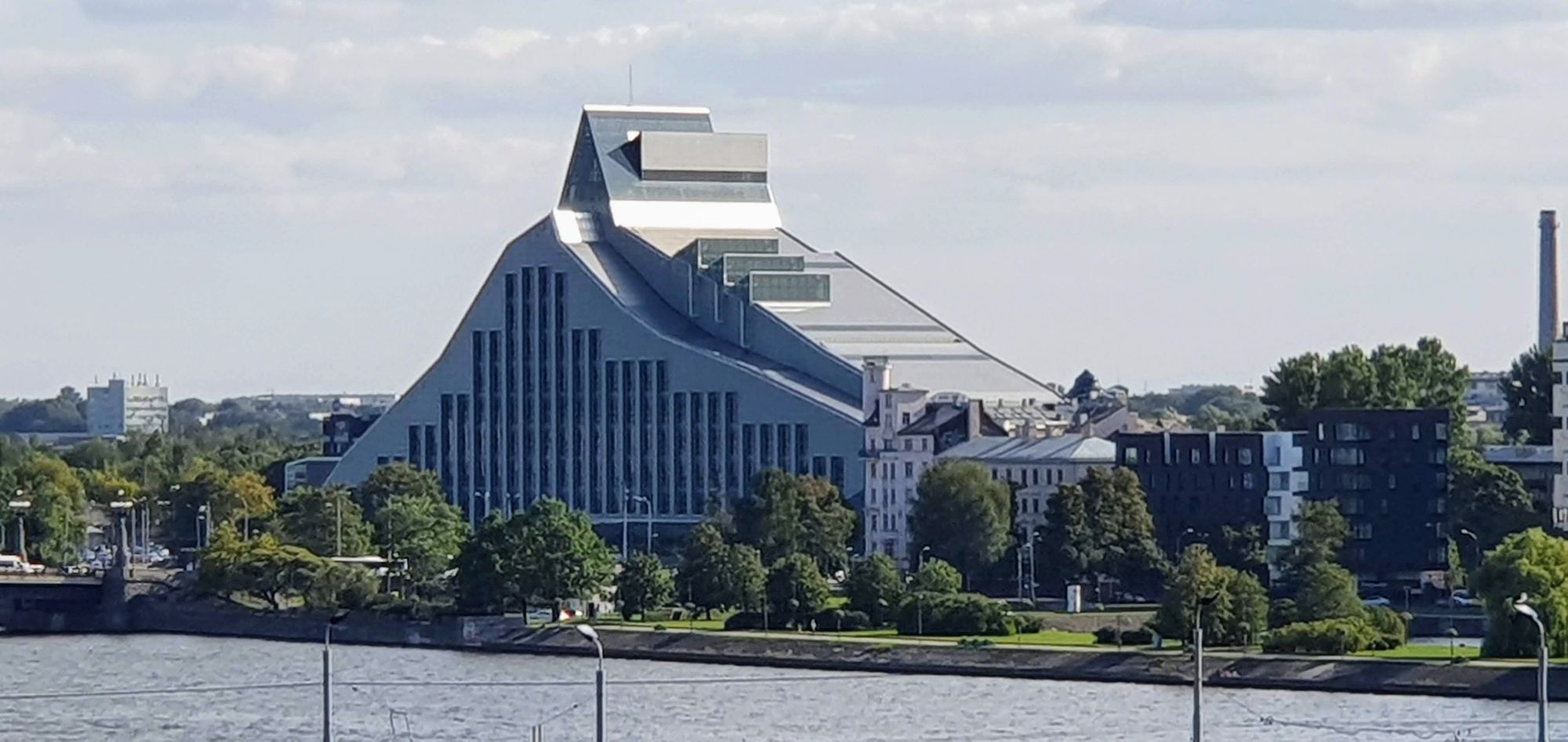 Biblioteca Nacional de Letonia, en Riga