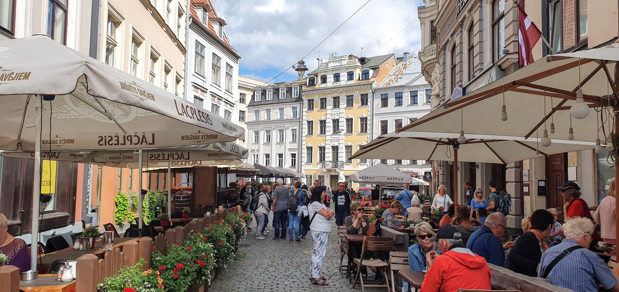 Las calles con encanto de Riga, Letonia