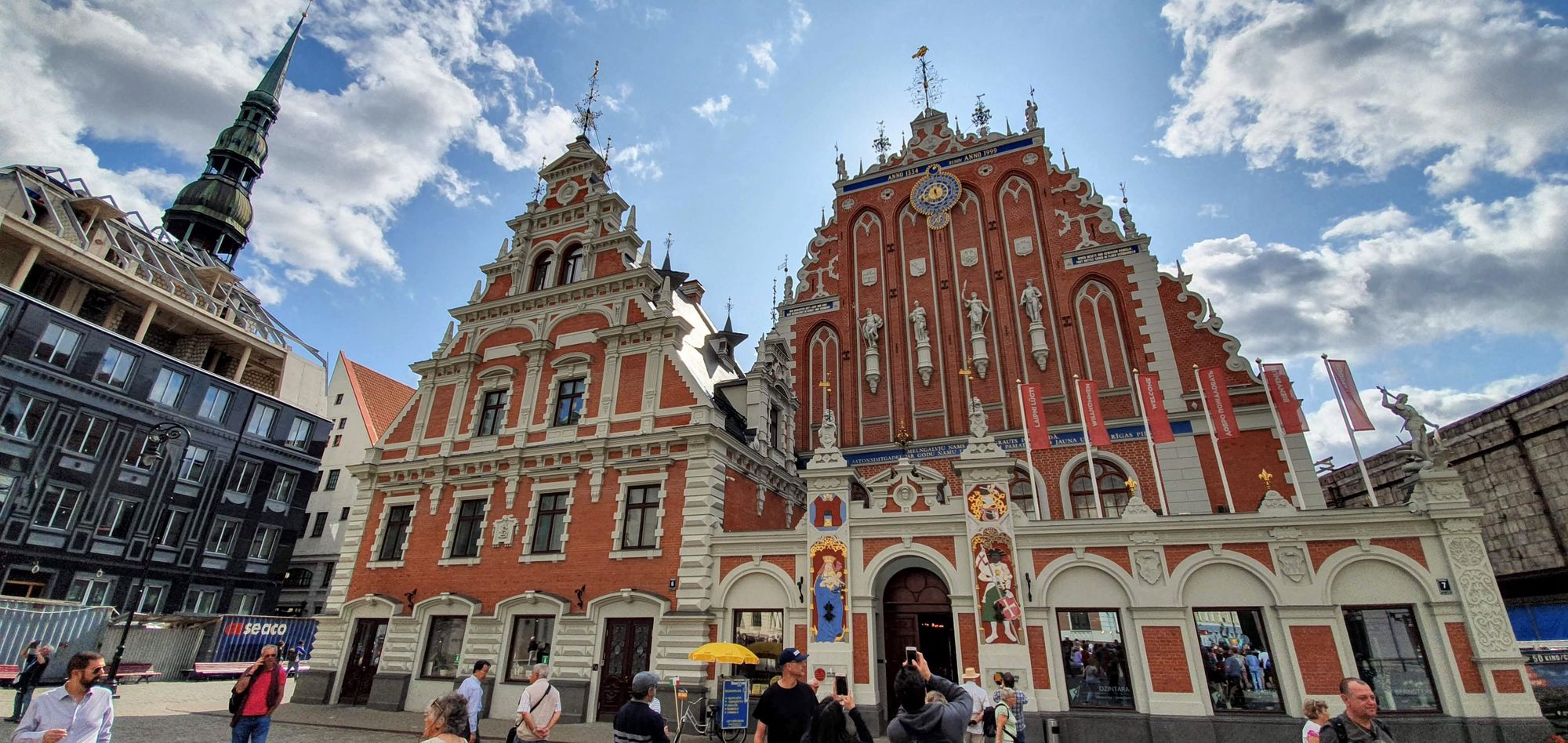 la Casa de los Cabezas Negras - Riga, Letonia