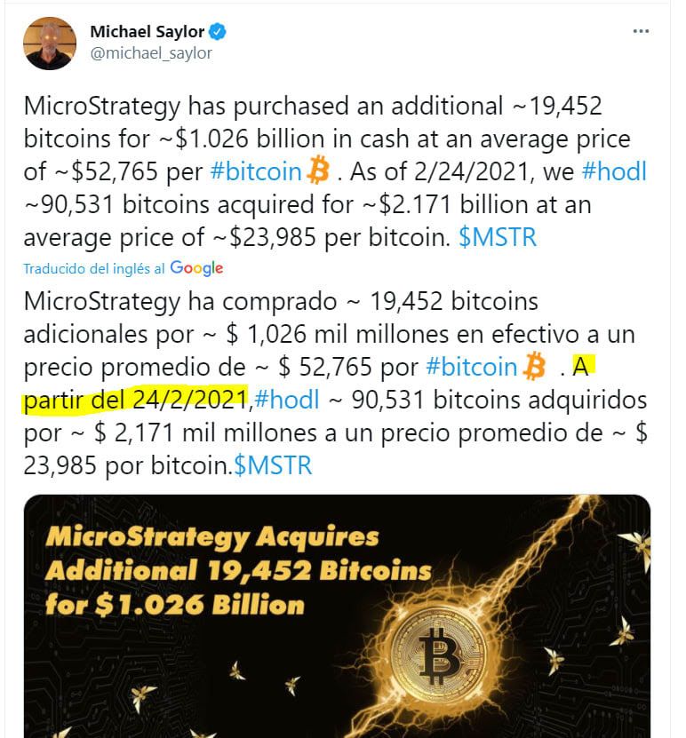 La estrategia de MicroStrategy en la compra de Bitcoins