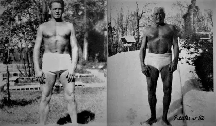 Joseph Pilates, creador de una revolucionaria técnica deportiva.