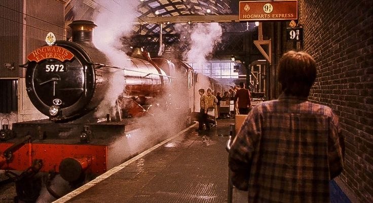 Escena de "Harry Potter y la piedra filosofal"