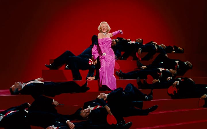 los caballeros las prefieren rubias (1953)