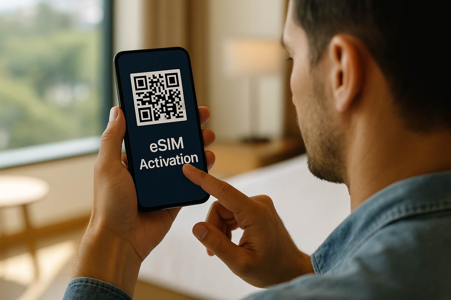 activación de esim para viajes
