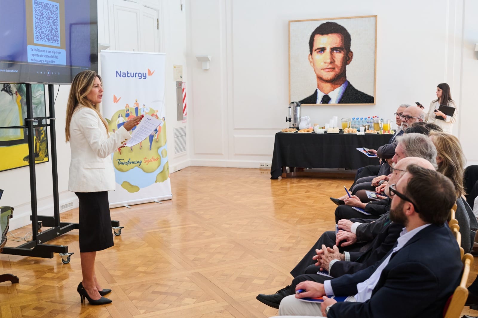 Presentación del Reporte de Sostenibilidad 2024 en la Embajada de España