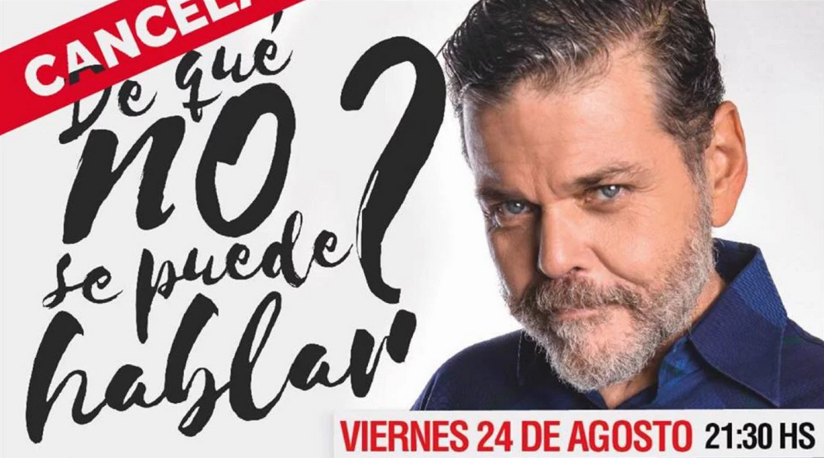 Cancelan shows de Alfredo Casero: La venganza tiene forma de censura