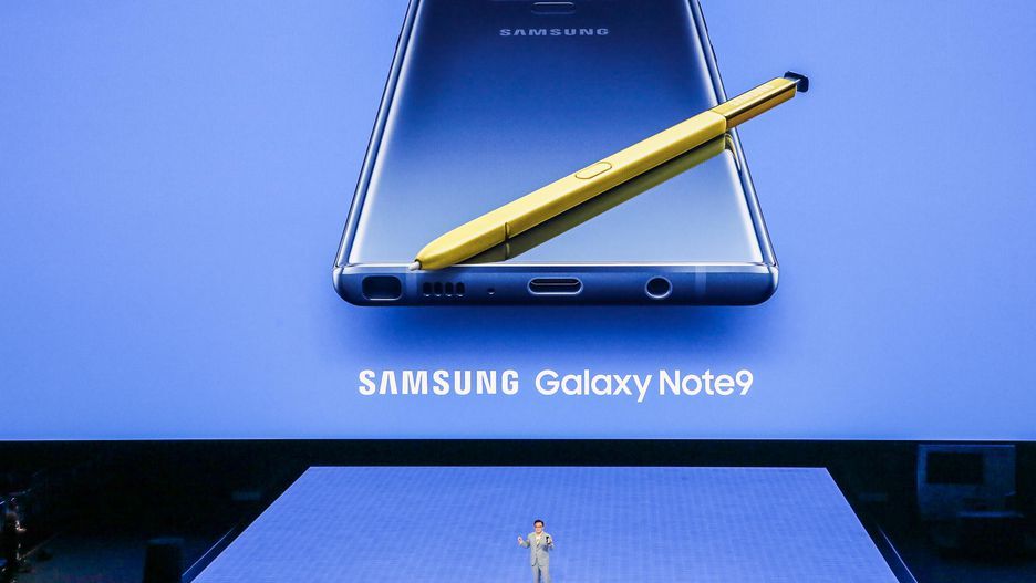 Samsung presentó el nuevo Galaxy Note 9
