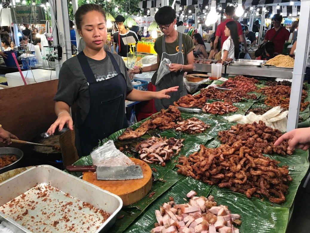 Bangkok y sus mercados nocturnos