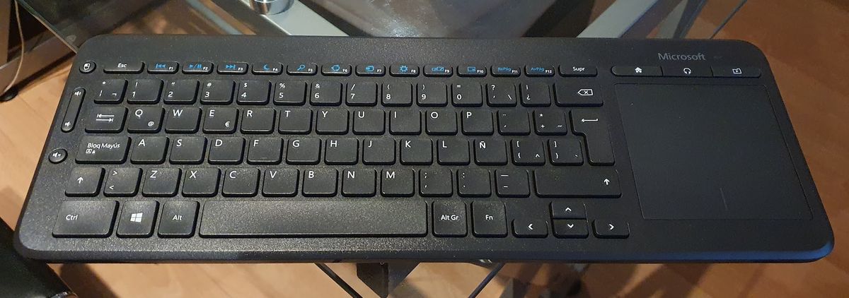 Revisión teclado inalámbrico Microsoft Keyboard All in one
