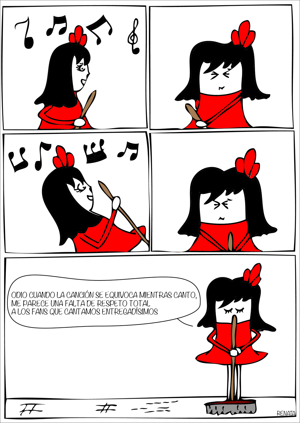 Renata y su manifiesto musical