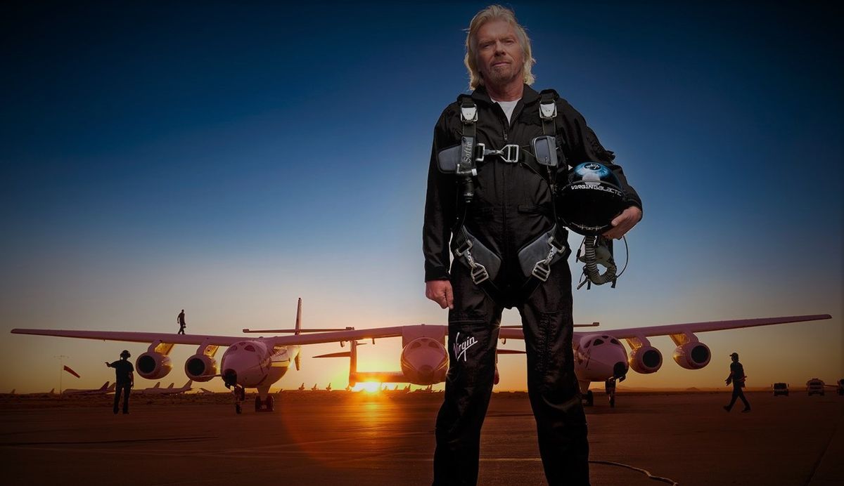 "Richard Branson" Virgin Galactic, boletos en venta.