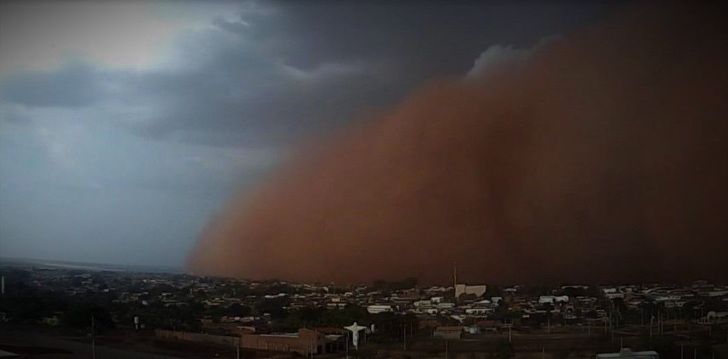 ¿Apocalipsis Now? Impresionante nube de polvo en Sao Paulo Brasil.