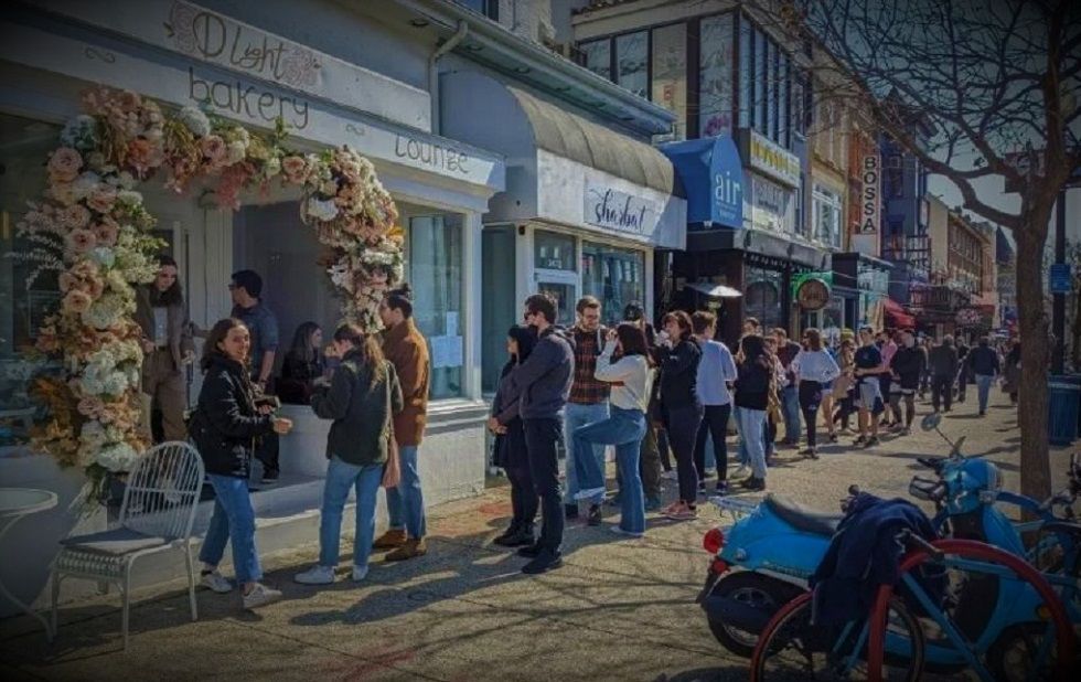 Washington, un café y galletas para Ucrania.