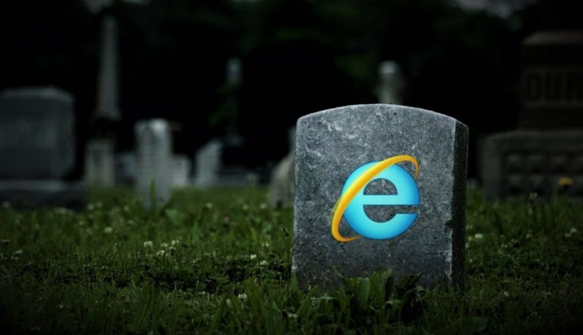 Internet Explorer en estado de coma.