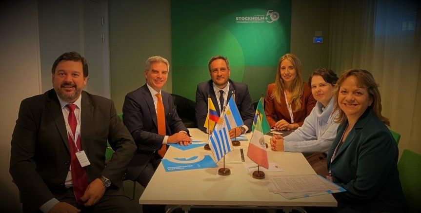 Argentina en la Cumbre de Estocolmo+50.