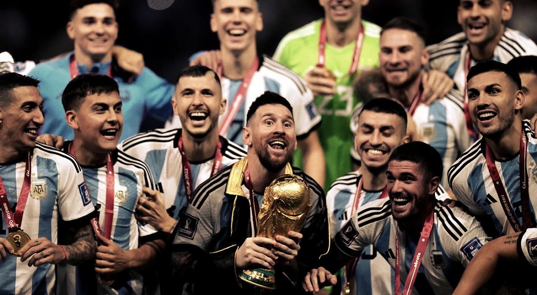 Argentina campeón del mundo Qatar 2022.