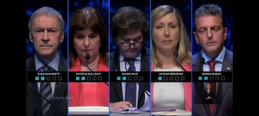 Segundo debate presidencial en Argentina 2023: más de lo mismo?