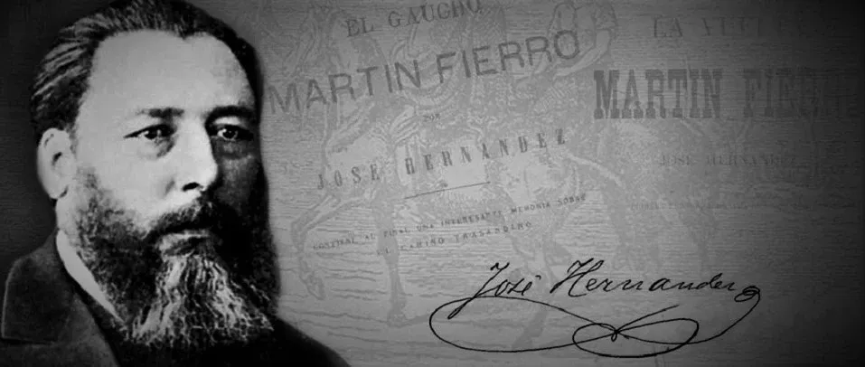 José Hernández padre del Martín Fierro.