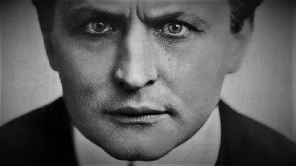 El gran Harry Houdini y su código secreto.