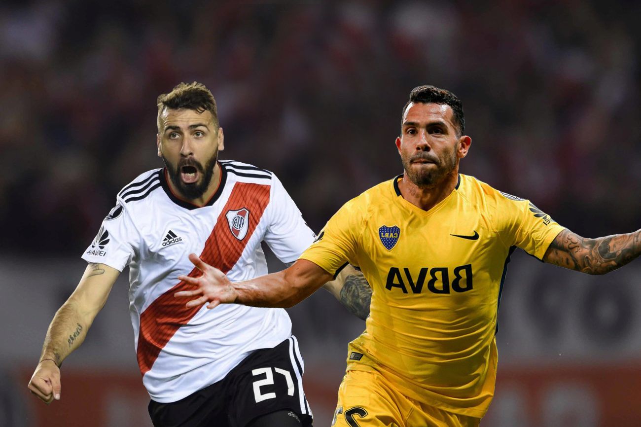 Tevez y Pratto se ven las caras