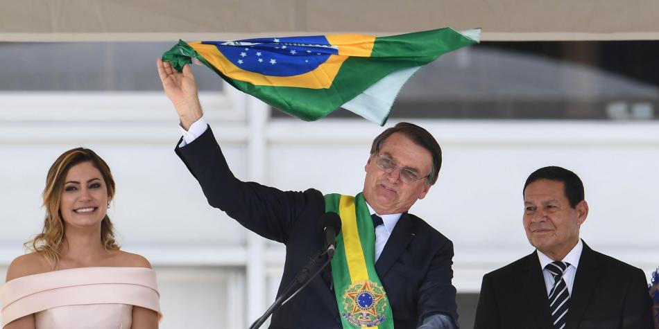 Macri y Bolsonaro pegados en redes