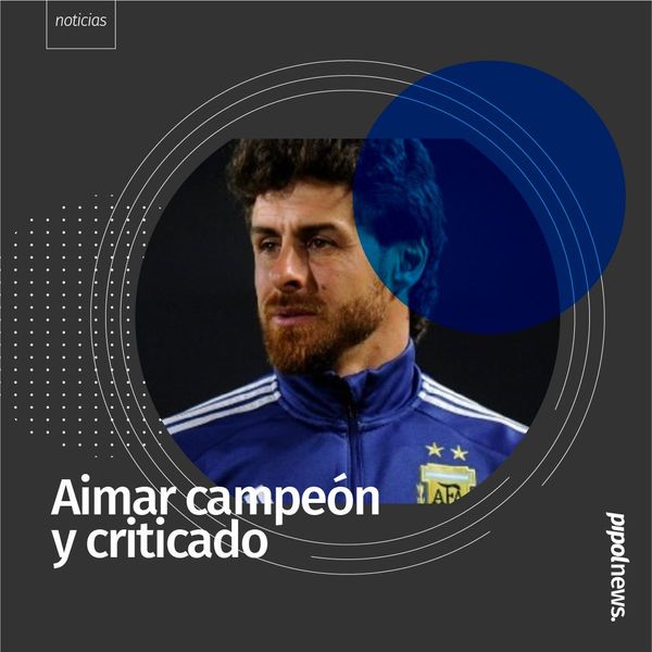 Critican a Aimar luego de salir campeón