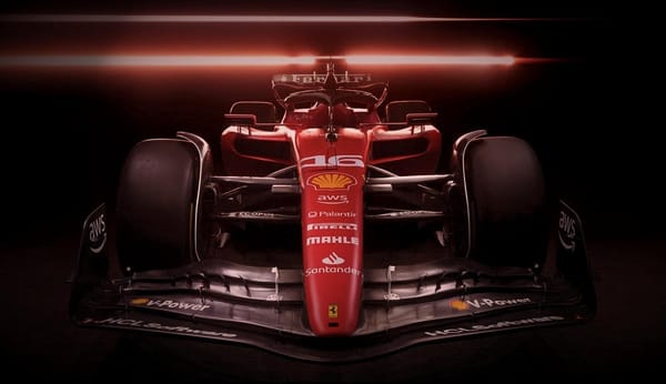 Nueva súper máquina de Ferrari SF-23.