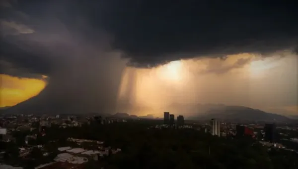 El cielo anuncia tempestades.