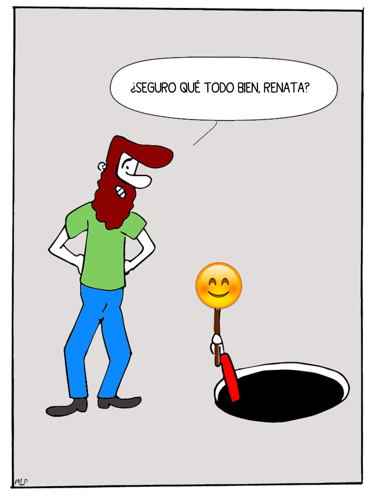 La vida, un emoticon
