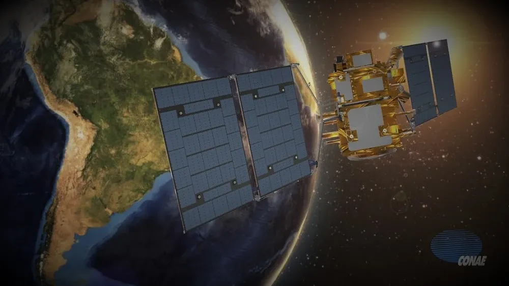 Argentina: satélite Sabia-Mar.